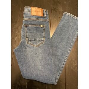 ZARA Denim Wear womens Jeans Blue Premium Wash Slim Fit Size 34